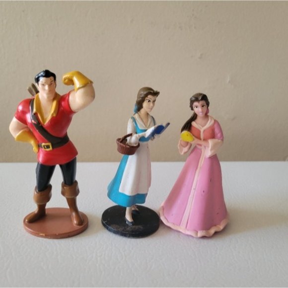 Disney Beauty and the Beast figures Set of 10 - Picture 5 of 6